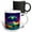 Multicolor, variant on 3drose, Decorative Fantasy Landscape of Tents, Mountains. Happy Camper Gift, 15oz Mug