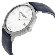 Baume & Mercier Classima Quartz White Dial Leather Strap Womens Watch 10355