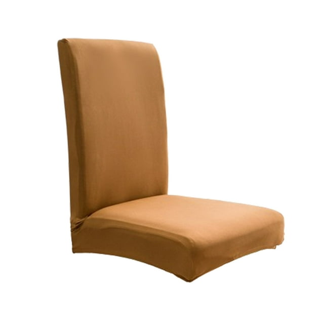 Dining Chair Covers,Dining Chair Cover Solid Color Brushed High Elastic Chair Cover Soft and Comfortable Chair Seat Cover -Proof and Dirt- Chair Slipcover Suitable for Dining Chair