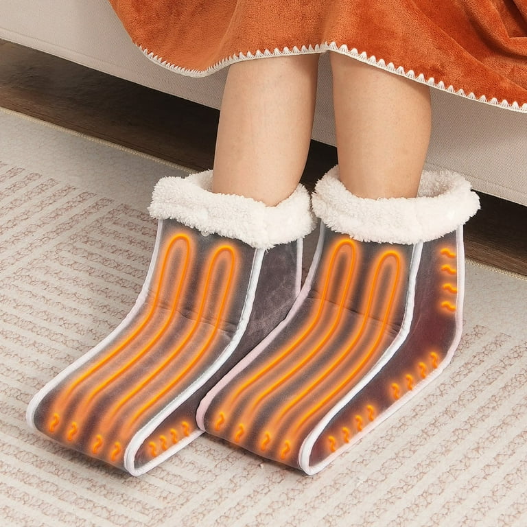 VEVOR Electric Foot Warmer with 6-Level Heating, Split Design