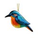 thumbnail image 1 of Adornos navideños de pájaros plásticos, colibrí, petirrojo, búho, regalo conmemorativo para amantes de la naturaleza., 1 of 7