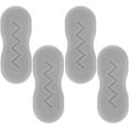 thumbnail image 4 of GETAJGHSD Toilet Seat Bumpers with Efficient Durability and Noise Reduction 4 Pieces Grey ABS TPR, 4 of 8