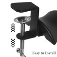 thumbnail image 3 of Milisten Headphone Stand Holder Black 1Pcs 4.9X4.0X4.0In, 3 of 8