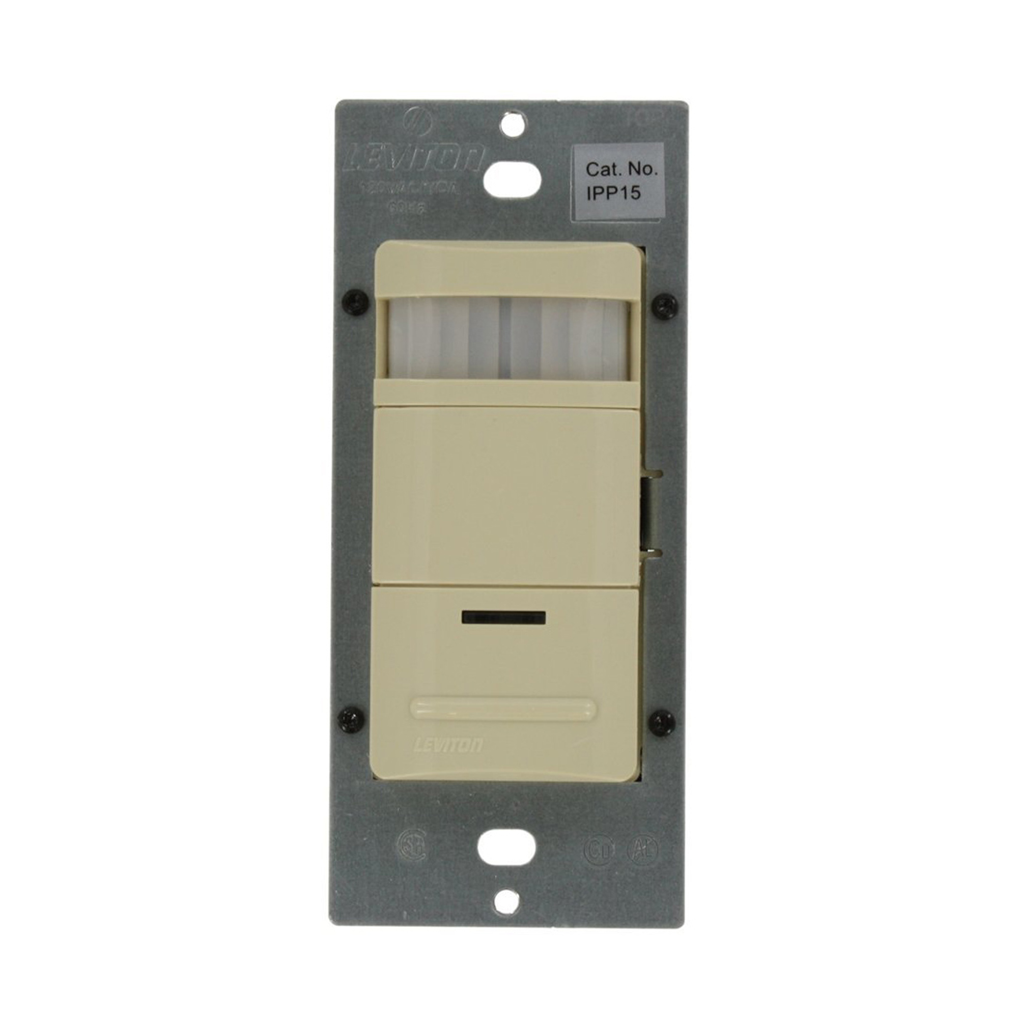 Lithonia Lighting LIRW 120/277 Litronic PIR Sensor Wall Switch; Ivory