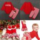 thumbnail image 4 of Trajes De mono De mameluco Para bebés recién nacidos Sunnimix Pantalones Regalos 6-12 meses Traje De Navidad, 4 of 8