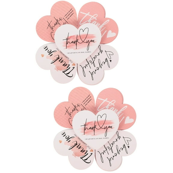 MLINS 300 pcs  Small Thank You Cards Gift Cards  for Baby Shower Wedding Small Business