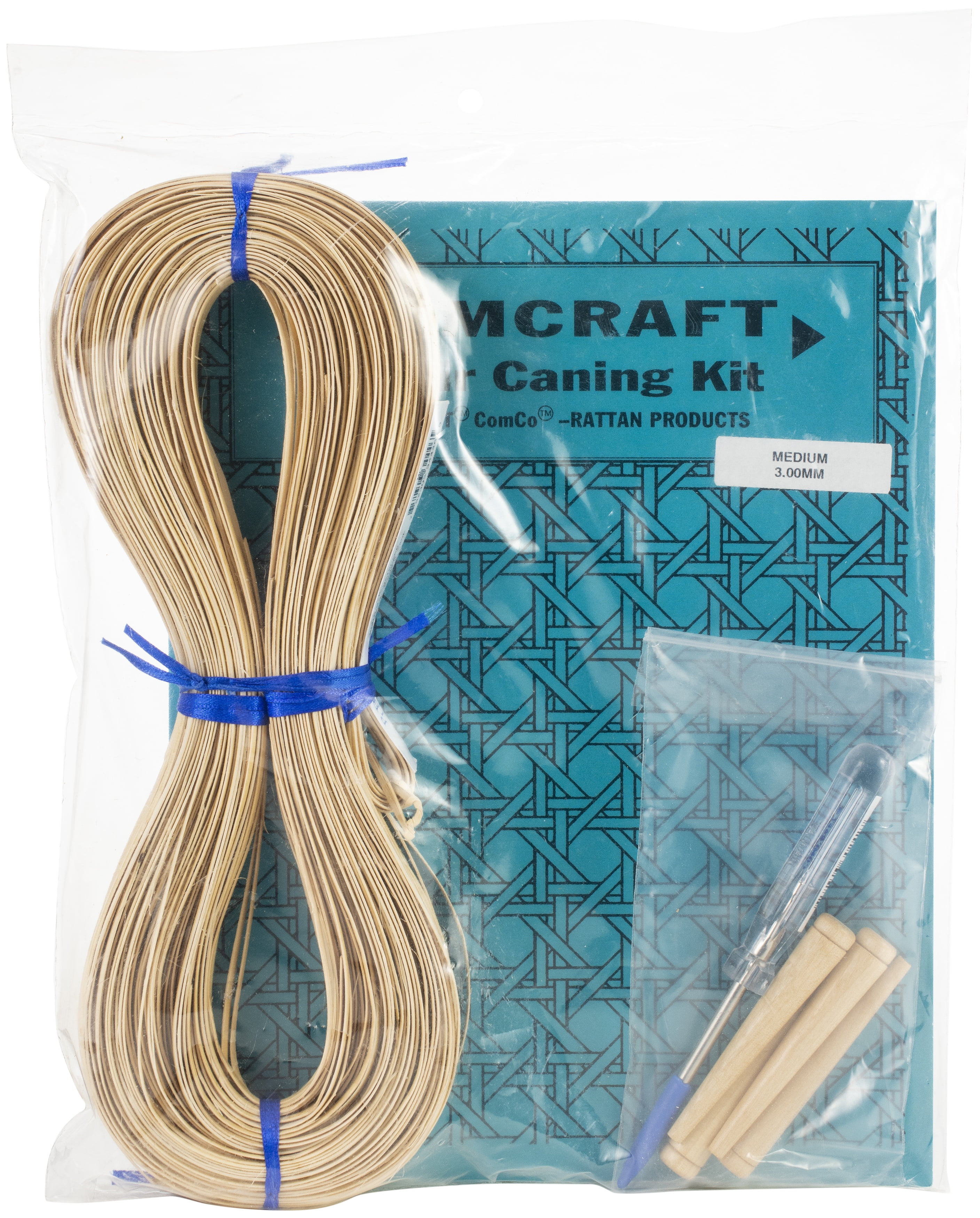 Commonwealth Basket Comcraft Chair Caning Kit, Medium 3mm Cane