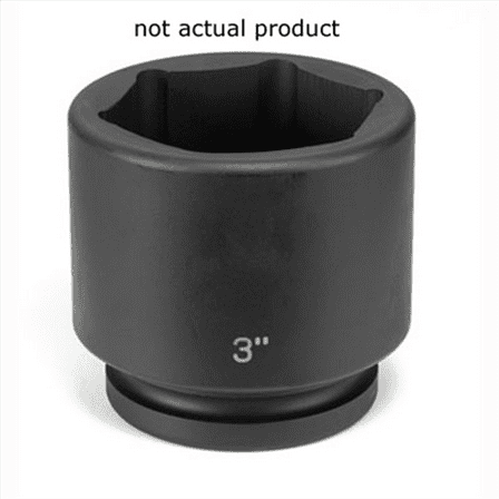 Grey Pneumatic 1" Drive x 2-5/16" Standard Socket