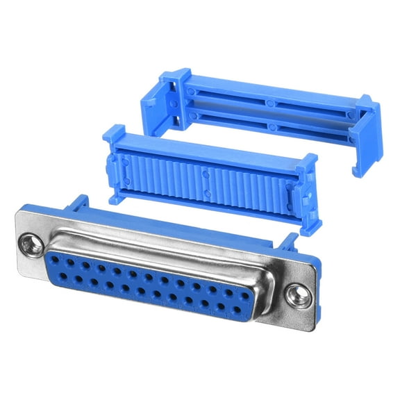 IDC D-Sub Ribbon Cable Connector 25-pin 2-row Female IDC Crimp Port
