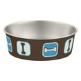 thumbnail image 3 of Loving Pets Bella Bowls Cosmopolitan Blue Small, 1.0 CT, 3 of 4