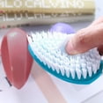 thumbnail image 6 of Home Essentials Scrub Brush For Cleaning Scrubbing Heavy Duty Stiff Nylon Bristles Cleaning Brush Multi-Purpose, Small Size Blue, 6 of 6