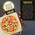 thumbnail image 4 of Pizza Stone - . Rectangular 14"x16" - Perfect for Oven, BBQ and Grill, 4 of 4