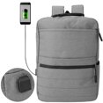 thumbnail image 2 of Mochila de tela Oxford unisex para senderismo, viajes y escalada, diseño liviano, color gris, para aventuras al aire libre, 2 of 8