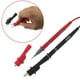 thumbnail image 4 of 1 par de pinzas de prueba, abrazaderas de cocodrilo con funda de goma de PVC para accesorios de multímetro Tmvgtek Para estrenar, 4 of 6