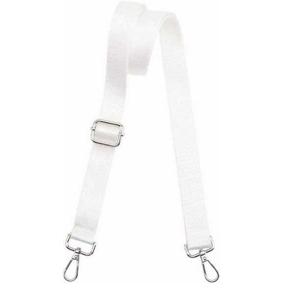 1" Wide Shoulder Strap Replacement Purse Straps Adjustable Nylon Crossbody Handbag Strap Belts with Swivel Clasps