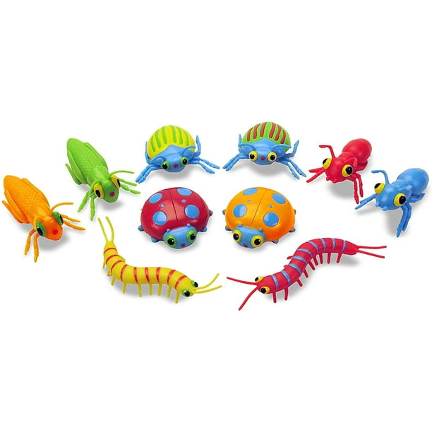 Bolsa de 10 Insectos Patch Soleado Melissa & Doug Plástico Resistente Infantil Melissa & Doug MD-12323