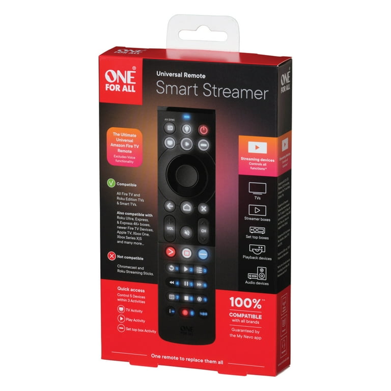 One For All 1-Device Universal Remote Control in the Universal Remotes  department at