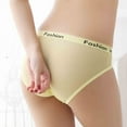 thumbnail image 4 of Harpily 2025 Intimates Women's Fashion Basic Elastic Comfortable Clearance Solid Underwear, 4 of 8