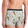 thumbnail image 4 of Kdxio Men's Boxer Briefs with German Shepherd Dog Print - Comfortable and Breathable Underwear for Everyday Wear, 4 of 7