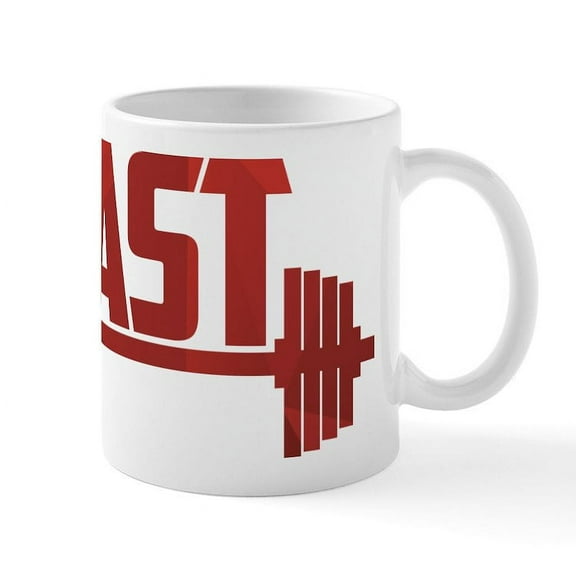 CafePress - Beast Red Mug - 11 oz Ceramic Mug - Novelty Coffee Tea Cup