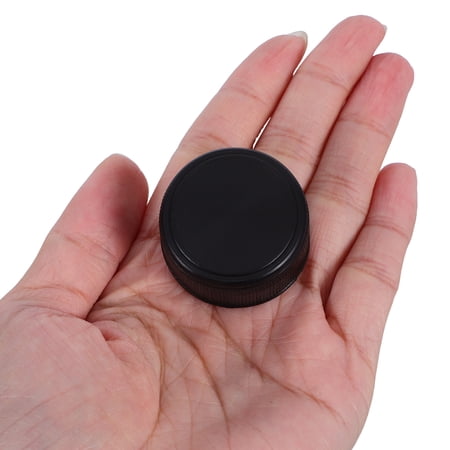 HOOWIFFY 4-Pack Black Telescope Lens Caps Eyepiece Covers Protective Guards for Astronomy Accessories