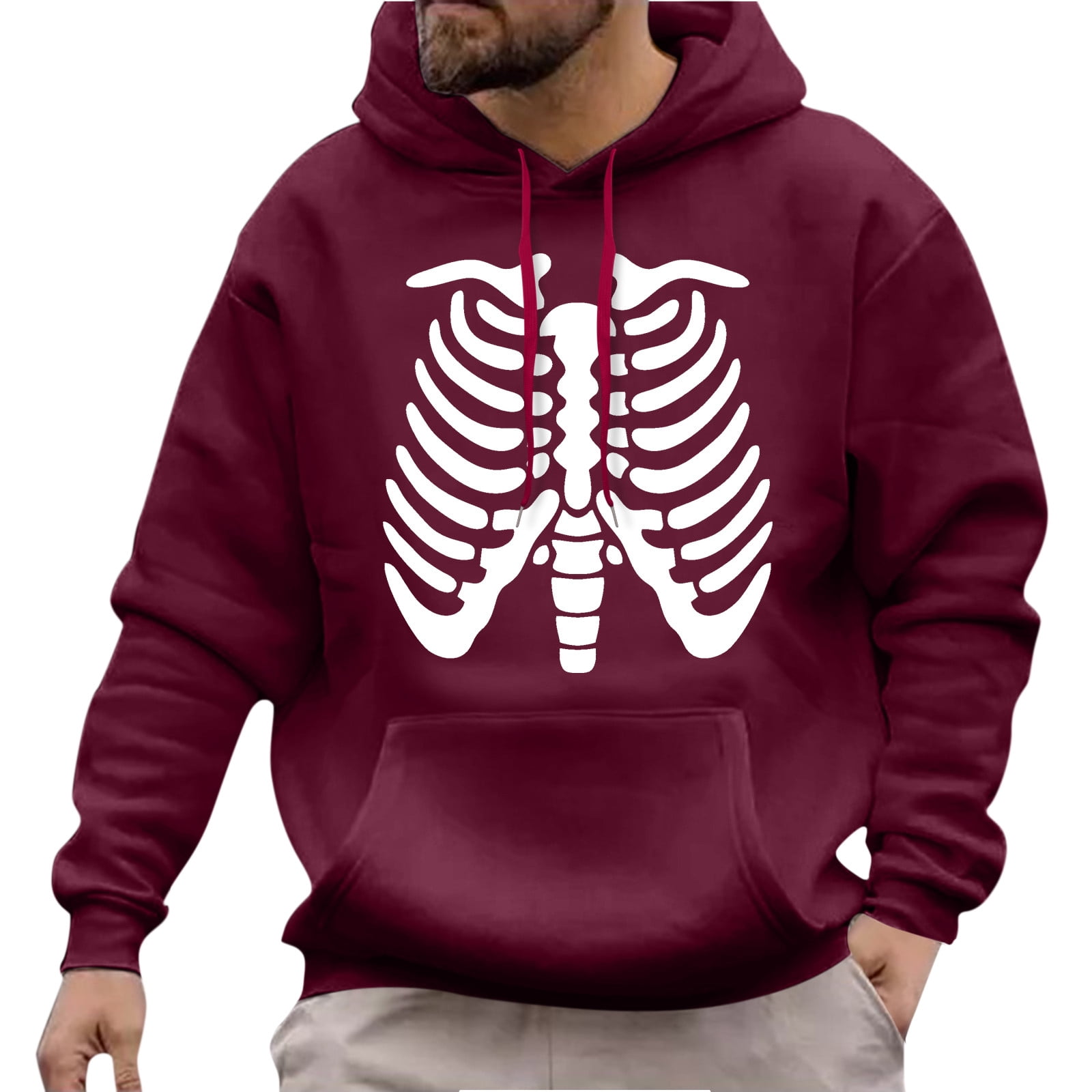 toraway Oversized Sweatshirt for Men Cute Male Autumn Winter