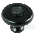 thumbnail image 2 of Strategic Brands 16813 1.5 in. Oil Rubbed Bronze Vanilla Guerlain Button Knob, 2 of 2