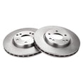 thumbnail image 3 of TRQ Front Disc Brake Rotor Pair Set for C240 / C280 / C320 / C350 / CLK320 / CLK350 / CLK430 / Crossfire / E300 / E320 / E420 / E430 / SLK280 / SLK300 / SLK320, 3 of 5
