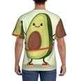 thumbnail image 2 of Rocae Avocado1 for Men's Moisture-Wicking Crew Tee - T-Shirt for Sports, Outdoor Activities, and Casual WearMedium, 2 of 9
