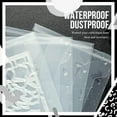 thumbnail image 2 of 30-Piece Clear Stamp and Die Plastic Storage Bags, Resealable Envelope Bags for Card Making DIY Scrapbook Paper Crafts B, 2 of 5