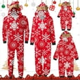 thumbnail image 5 of Generic Snowflakes Santa Christmas Xmas Jammies Family Christmas Pajamas Matching Sets New Year Sleepwears for Family Holiday Family Set Long Sleeves Pant(L,a-Red), 5 of 5