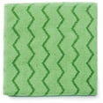 thumbnail image 2 of Rubbermaid Commercial Reusable Cleaning Cloths Microfiber 16 x 16 Green 12/Carton Q620, 2 of 2