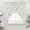 Beige, variant on Spring Floral Swag Curtains for Kitchen/Bedroom/Living Room, Watercolor Summer Elegant Botanical Scalloped Curtains 63 Inch Long, Rod Pocket Window Swag Topper Curtains Valances 2 Panels Set 36"x63"