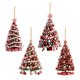 thumbnail image 1 of Inteprter 4 pack/lote decoraciones navideñas fuertes y duraderas para adornos festivos para árboles de Navidad Kits de decoración para fiestas, 1 of 6