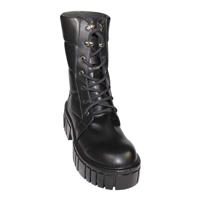 BOTIN CASUAL LEON MUJER NEGRO SINTETICO 6302 LEON 6302p