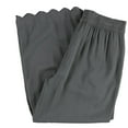 thumbnail image 5 of P.J. Salvage Womens Crop Scalloped Hem Pajama Lounge Pants, Grey, Small, 5 of 5
