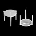 thumbnail image 4 of Unique Bargains Pizza Saver Stand, 100pack  Plastic Tripod Stack for Pizza Boxes, Catering Box, and Food Take Out Service(White), 4 of 5