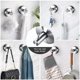 thumbnail image 2 of Paquete de 2 ganchos con ventosa de acero inoxidable SUS 304, soporte para ducha, gancho de ducha extraíble para baño, soporte para toallas con ventosa y organizador de cocina para gancho, 2 of 5