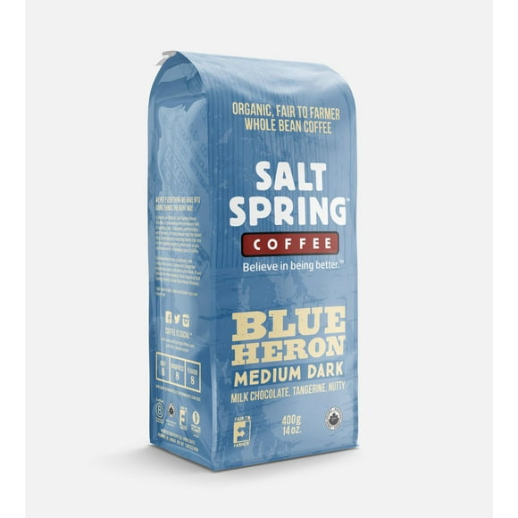 Salt Spring Coffee Organic Medium Dark Roast