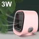 thumbnail image 4 of Pequeño Ventilador Refrigeración Escritorio Humidificador 3 en 1 Velocidades para Oficina Casa, 4 of 9