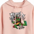 thumbnail image 3 of Teenage Mutant Ninja Turtles: Mutant Mayhem - Raphael Going In Loud - Juniors Cropped Pullover Hoodie, 3 of 5