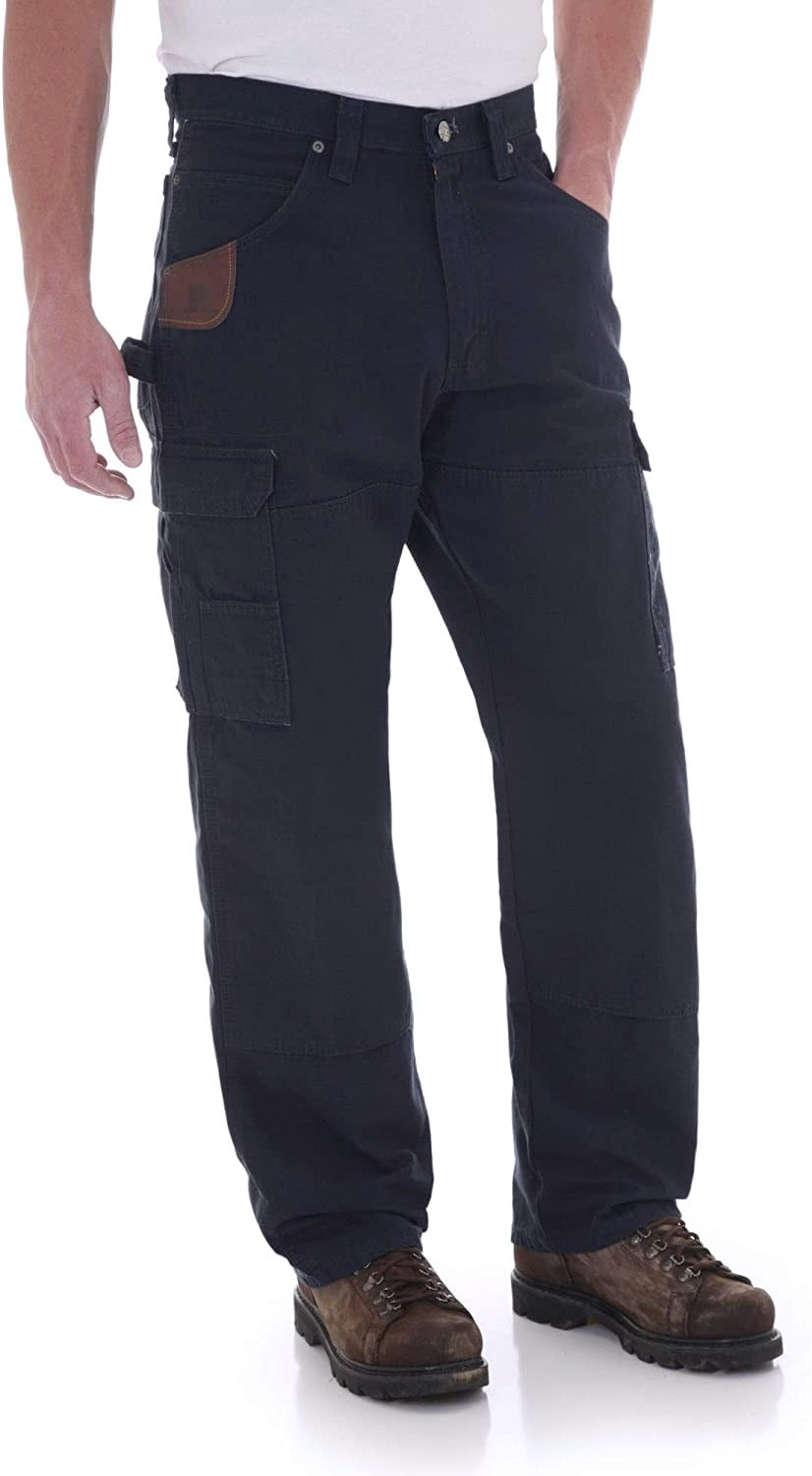 Wrangler Mens Ranger Cargo Work Pants 34x32 Relaxed Fit
