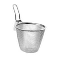 thumbnail image 5 of CoudarTitie Noodle Strainer Fry Basket with Handle, Kitchen Frying Food Basket, Noodles Colander for Dumplings Pasta Cooking Ramen Noodle S, 5 of 6
