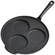 thumbnail image 1 of Sartén para Panqueques Hierro Fundido Antiadherente 3 Tazas Estufa Gas Utensilios Inducción, 1 of 9