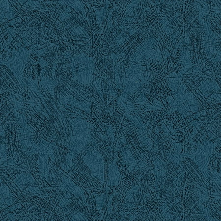 Kenshire Home Cotton 54" Decorative Blue Texture Print Fabric, per Yard