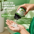 thumbnail image 3 of 24-in-1 Gut & Mood Support Supplement - Slippery Elm Bark, Probiotics & Ashwagandha - 120 Capsules, 3 of 8
