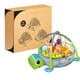thumbnail image 3 of Grande Colchoneta De Juegos Para Bebés Con Redes Protectoras, 5 Juguetes Colgantes Desmontables, 30 Pelotas Oceánicas, De 3 6 12 Meses Para Niños Y Niñas, 3 of 6