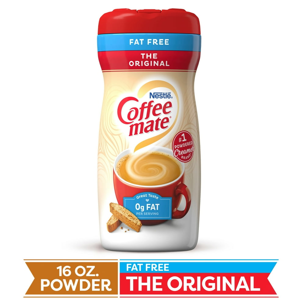 Nestle Coffeemate Fat Free Original Powder Coffee Creamer 16 oz