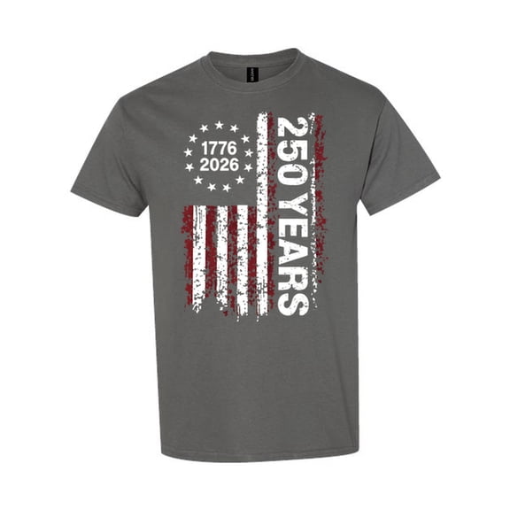 Vintage 250 Years 1776-2026 T-shirt, Patriotic Flag Shirt, Unisex Graphic Tee for Men and Woman
