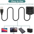 thumbnail image 6 of Tianle Charger Compatible with Fitbit Blaze, Replacement Charging Cable Dock Adapter USB Cord for Fitbit Blaze Smart Fitness Watch [2-Pack, 3.3ft/1m], 6 of 7